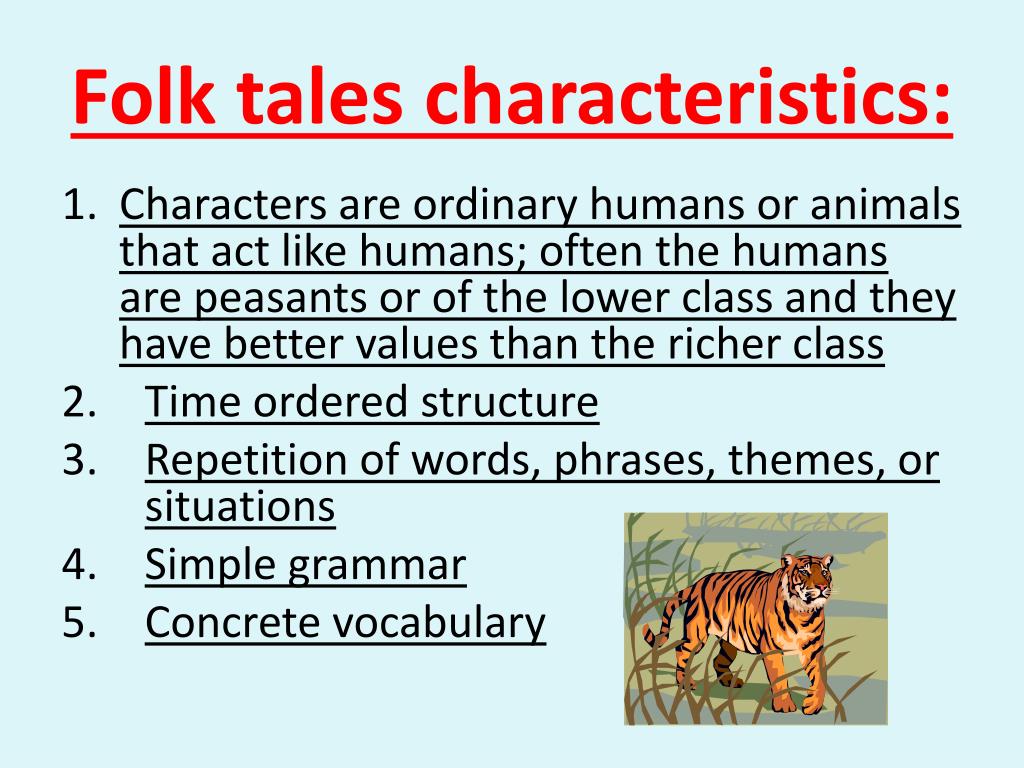 what is the purpose of folktales essay