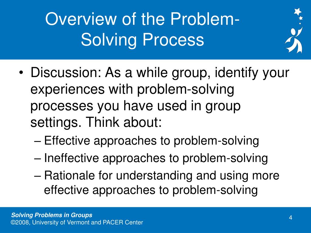 key characteristic of effective problem solving groups is their