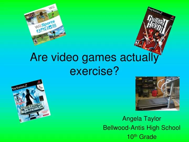 are video games actually exercise n.