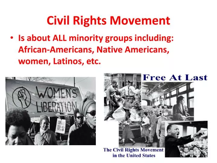 civil rights movement n.