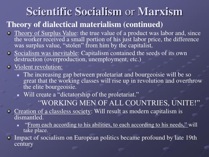 difference between utopian socialism and scientific socialism