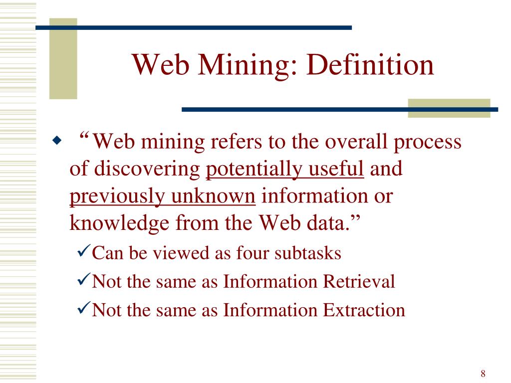 PPT - Web Mining PowerPoint Presentation, free download - ID:3107370