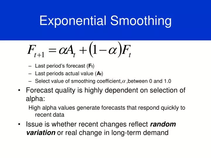 PPT Exponential Smoothing PowerPoint Presentation Free Download ID ppt-exponential-smoothing-powerpoint-presentation-free-download-id