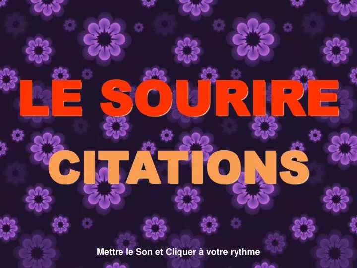 Ppt Le Sourire Powerpoint Presentation Free Download Id 3107902