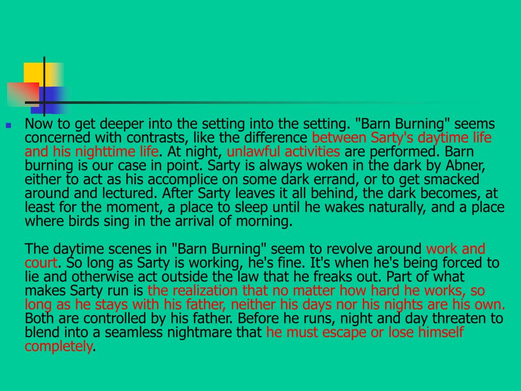 Ppt William Faulkner The Southern Literary Renaissance Barn