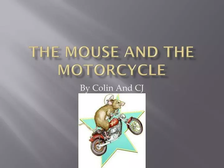 mouse and the motorcycle book report mouse and the motorcycle book report