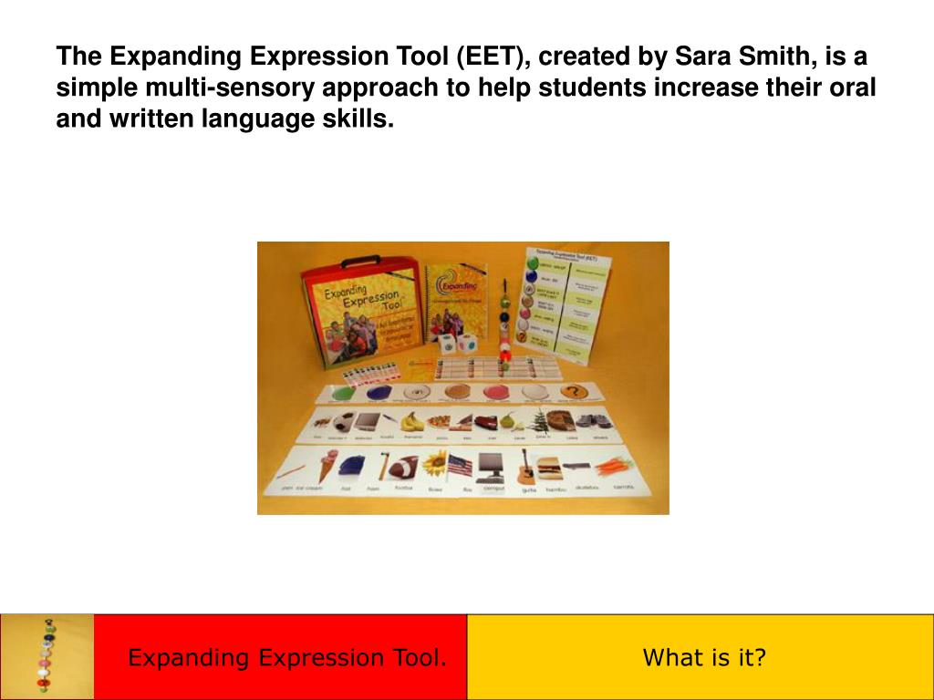 expanding expression tool powerpoint presentation