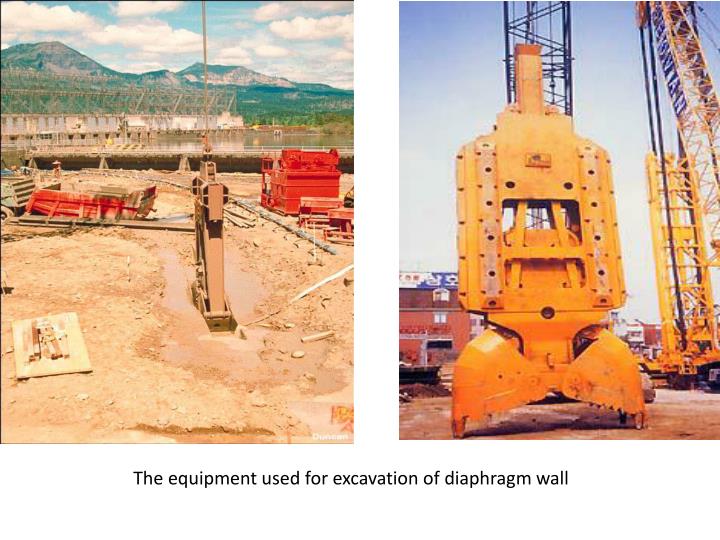 PPT Diaphragm Wall Construction PowerPoint Presentation ID3108595