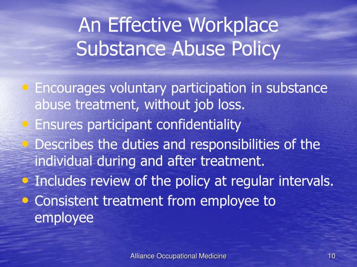 PPT - Symptoms of Substance Use & Reasonable Suspicion Testing in the ...