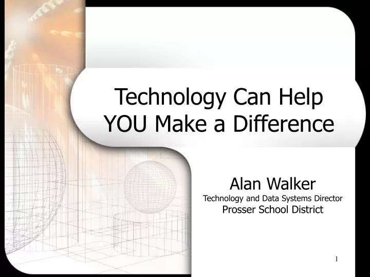 technology can help you make a difference n.