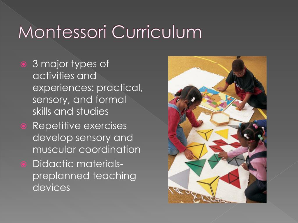 ppt on montessori education