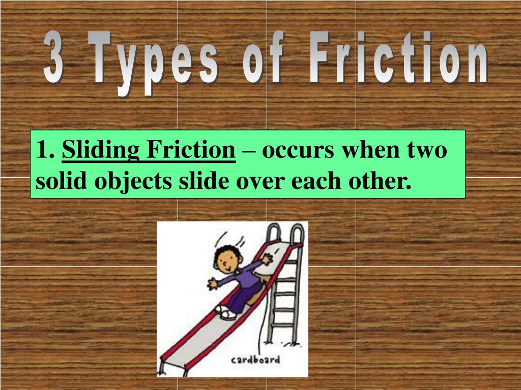 types of friction ppt presentation