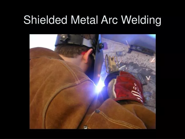 shielded metal arc welding n.