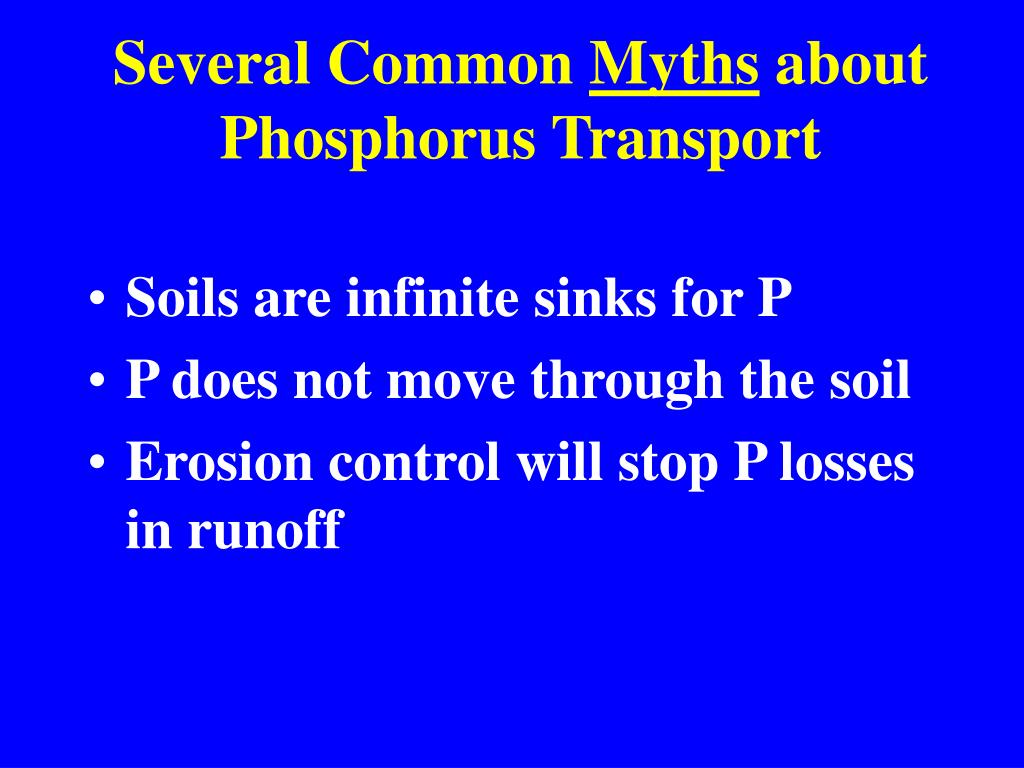 Ppt Agricultural Phosphorus And Eutrophication Powerpoint