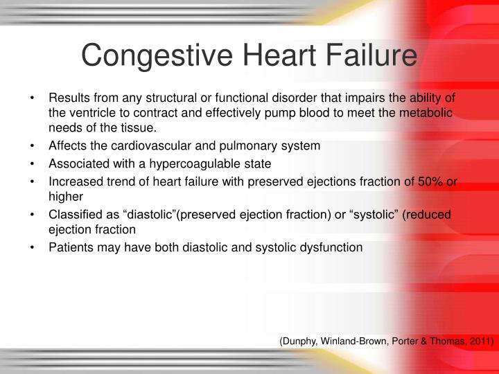 PPT - Congestive Heart Failure PowerPoint Presentation - ID:3114181