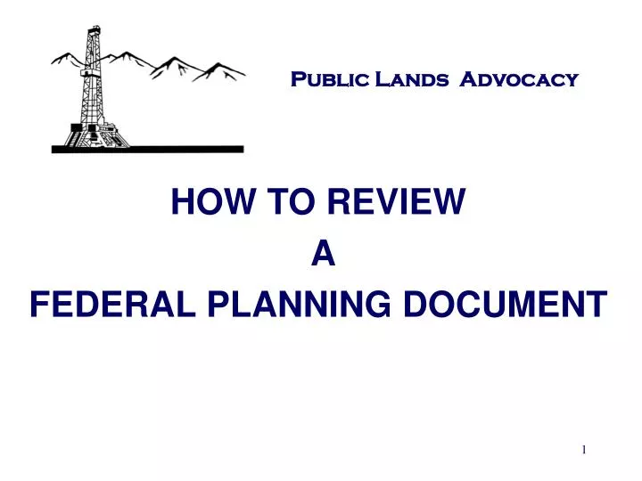 PPT Public Lands Advocacy PowerPoint Presentation, free download ID