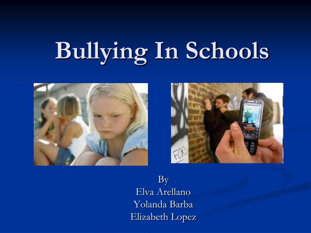 presentation about school bullying