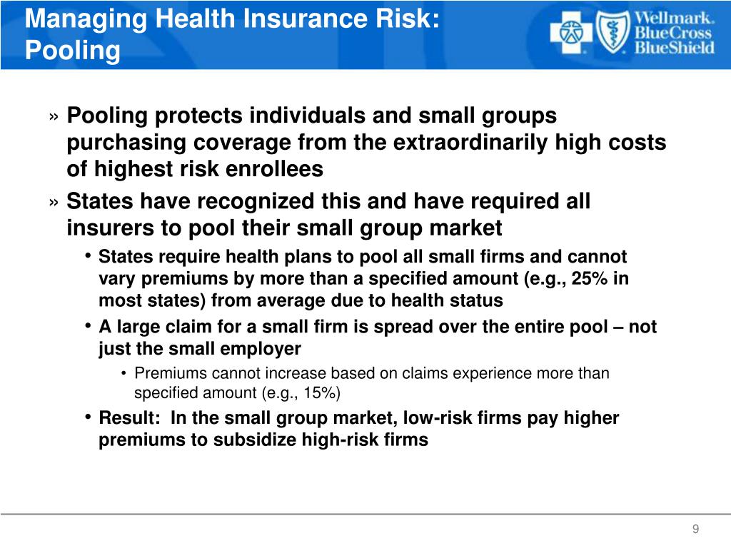 PPT - Managing Health Insurance Risk PowerPoint Presentation, free
