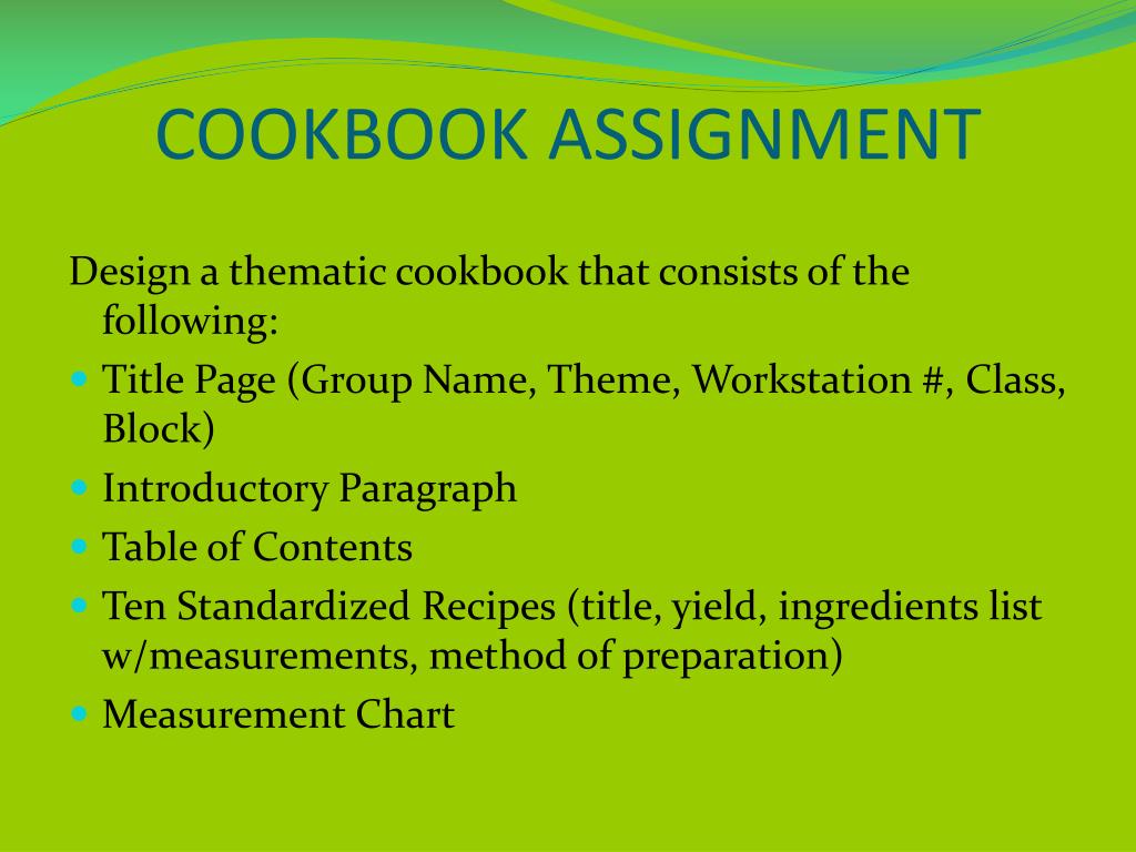 essay topics for culinary arts