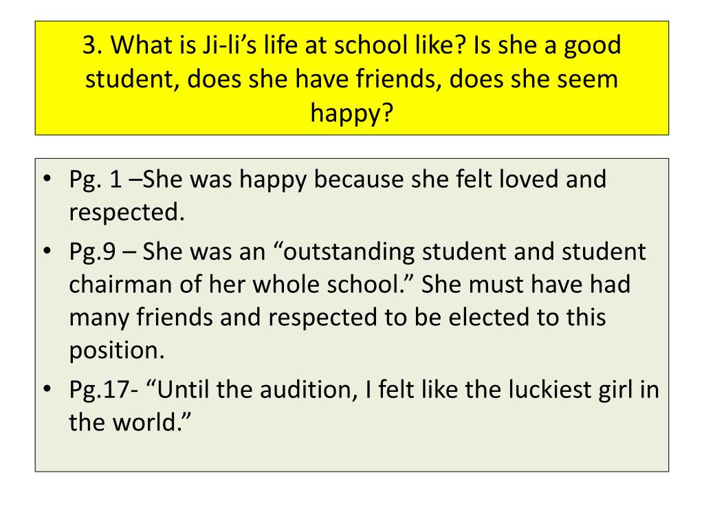 PPT Red Scarf Girl Study Guide Questions Prologue pg. 100