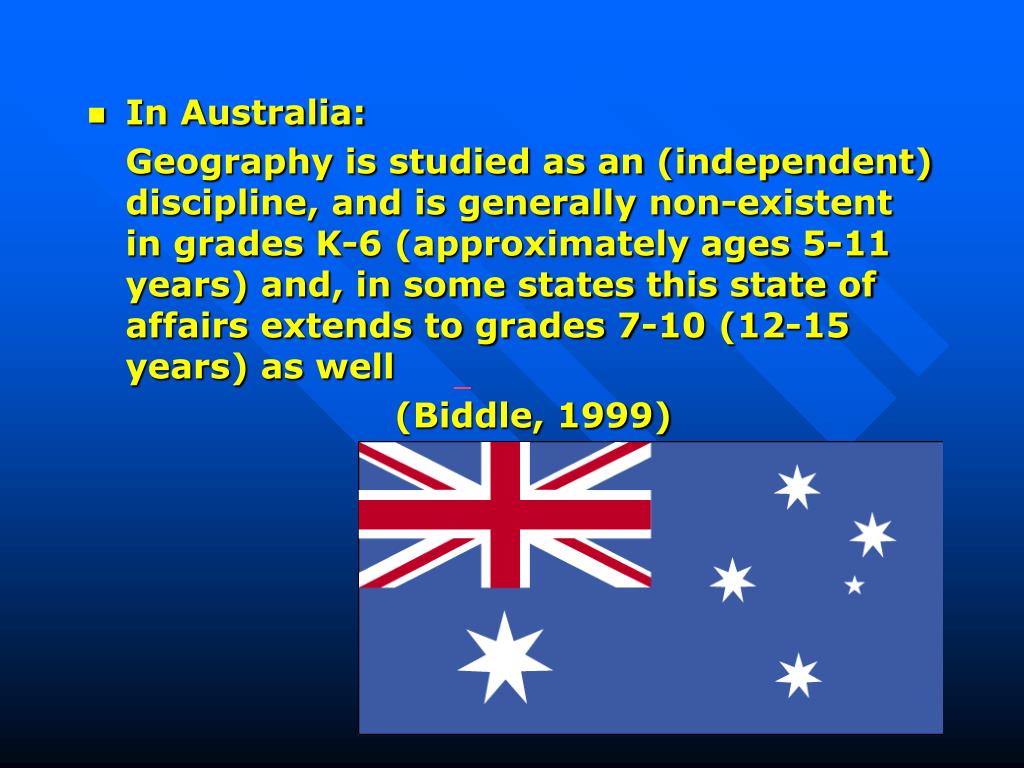PPT Geography Education in the United States and Abroad a Case Study
