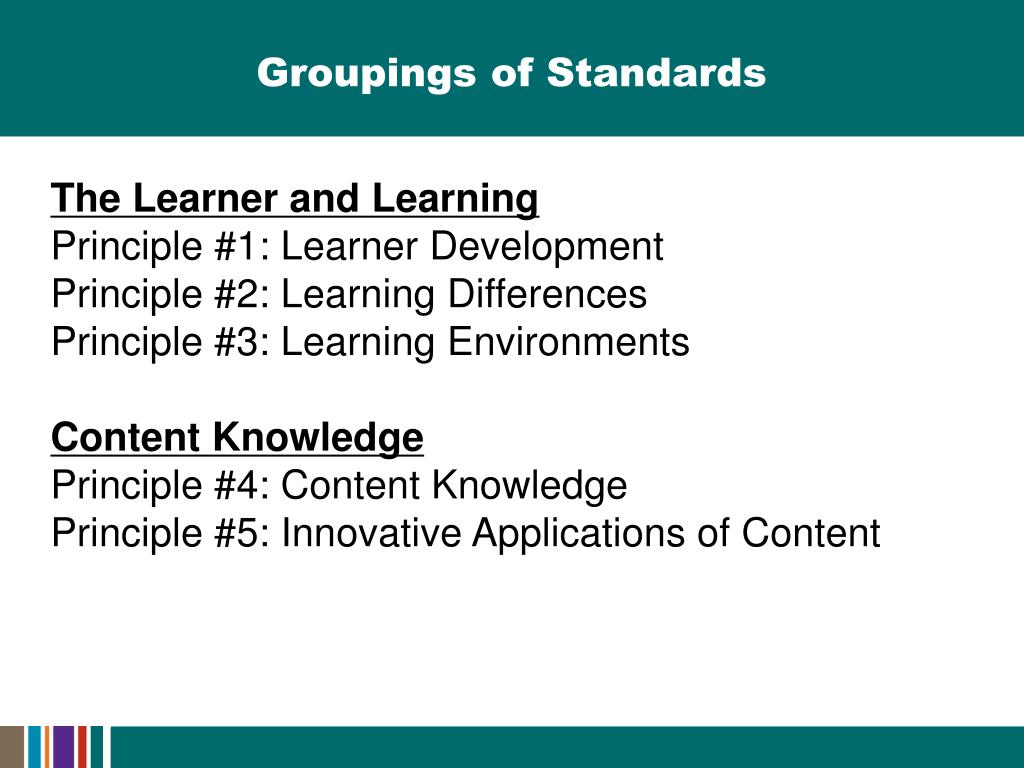 PPT - InTASC Model Core Teaching Standards: A Resource For State ...