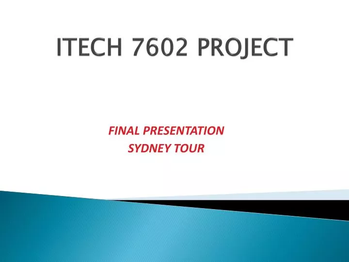itech 7602 project n.