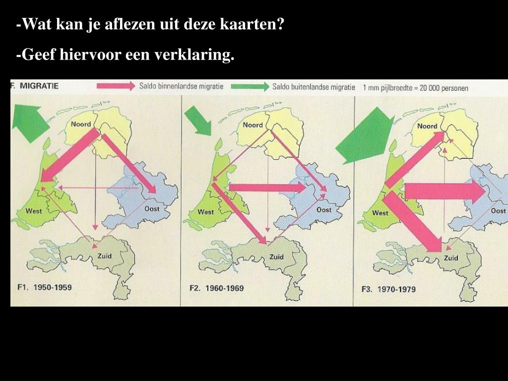 PPT - Aantekening: het ontstaan van de Randstad… (WB 17-18) PowerPoint