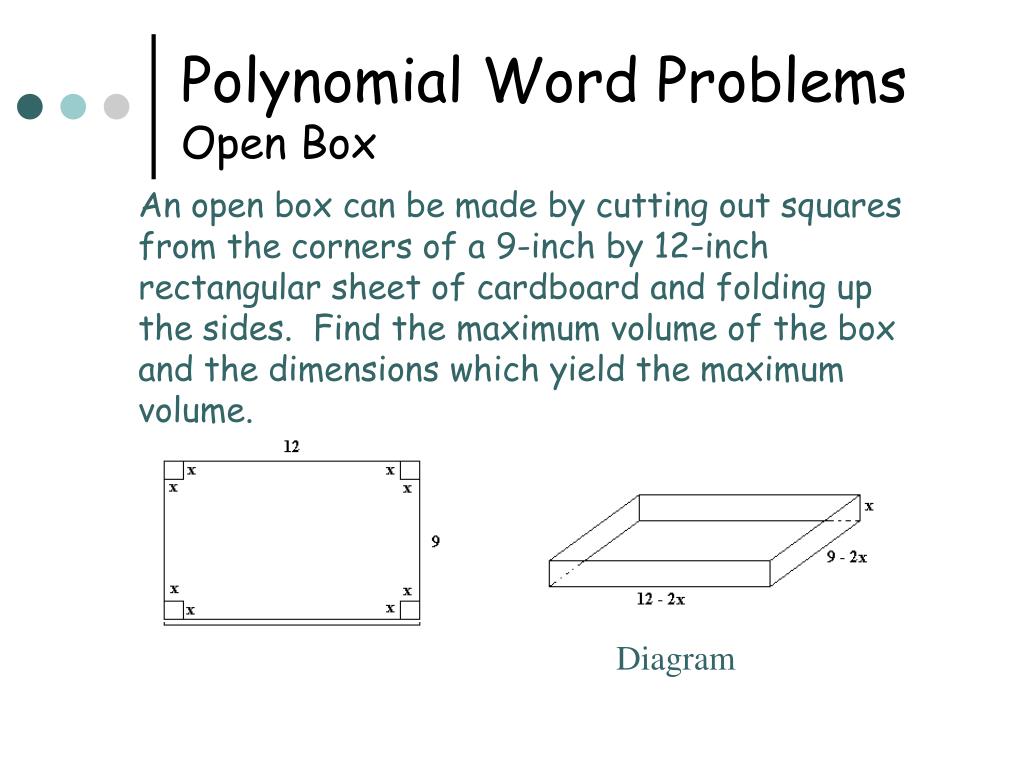 PPT - Polynomial Word Problems PowerPoint Presentation, free Regarding Polynomial Word Problems Worksheet