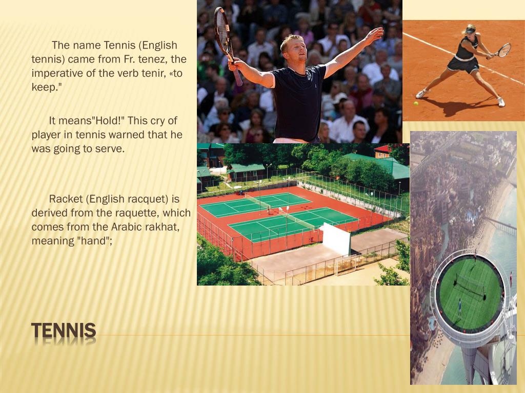 PPT - Tennis PowerPoint Presentation - ID:3120253