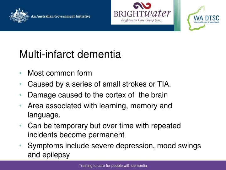 PPT Vascular Dementia PowerPoint Presentation ID3120510