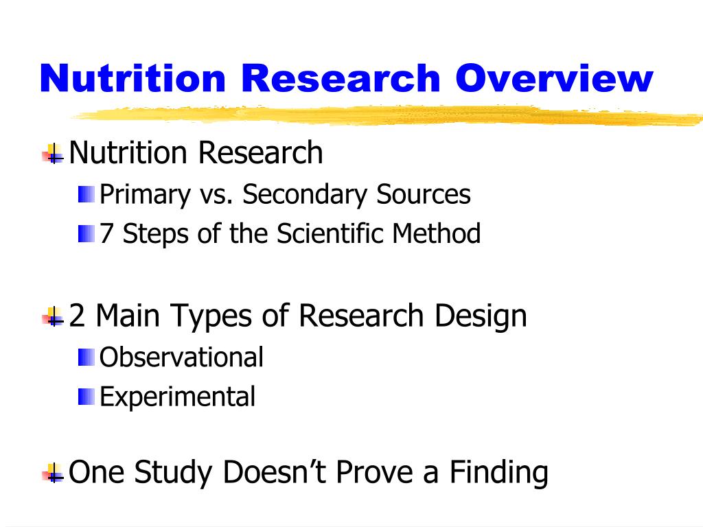 introduction to nutrition research paper