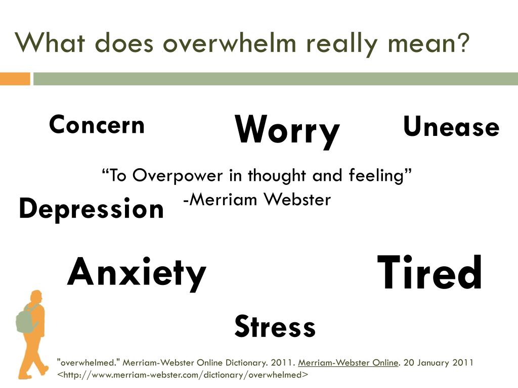 PPT - How Overwhelmed are today’s First Year College Students? A Closer