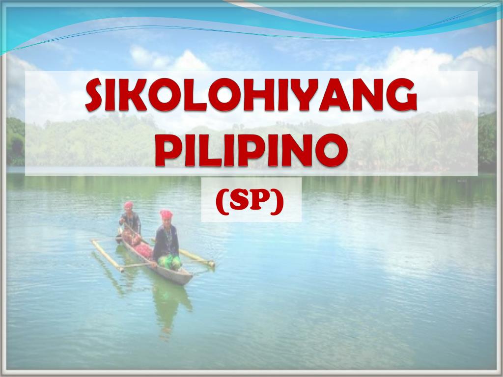 Sikolohiyang pilipino ebook Sikolohiyang pilipino ebook