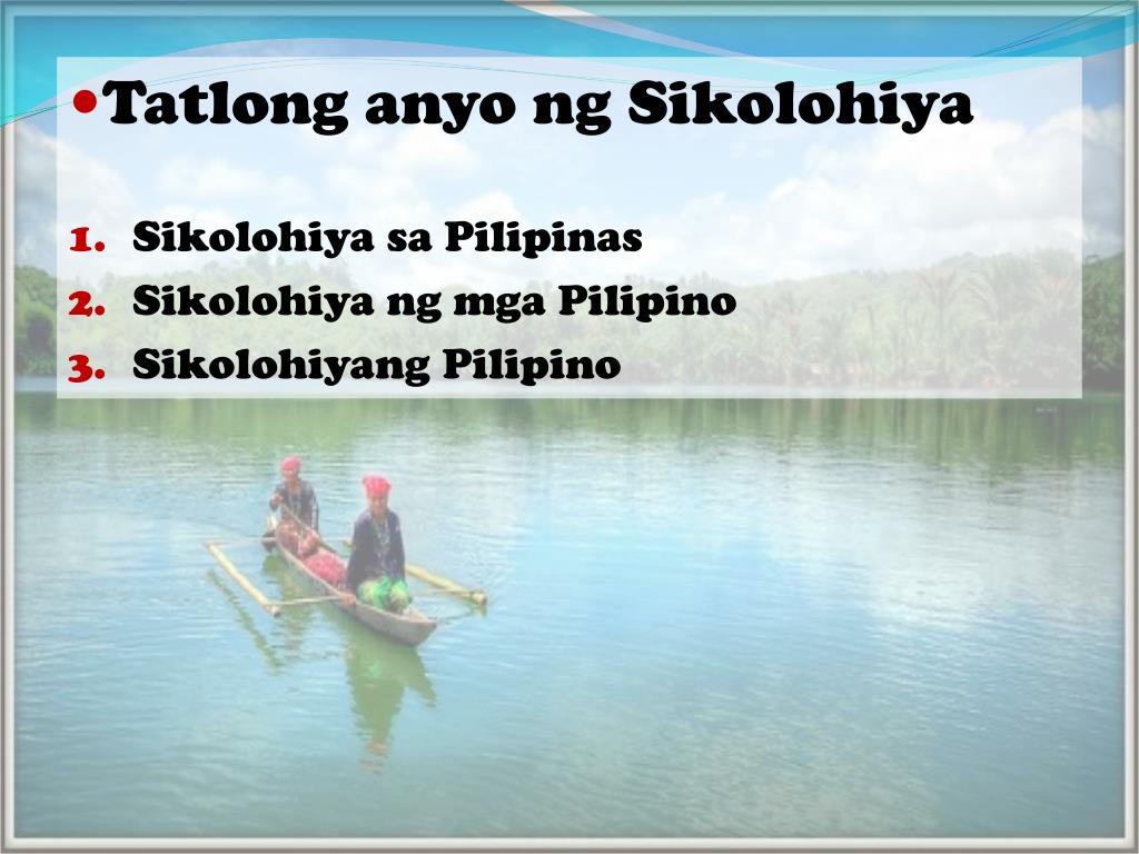Ppt Sikolohiyang Pilipino Powerpoint Presentation Free Download Id