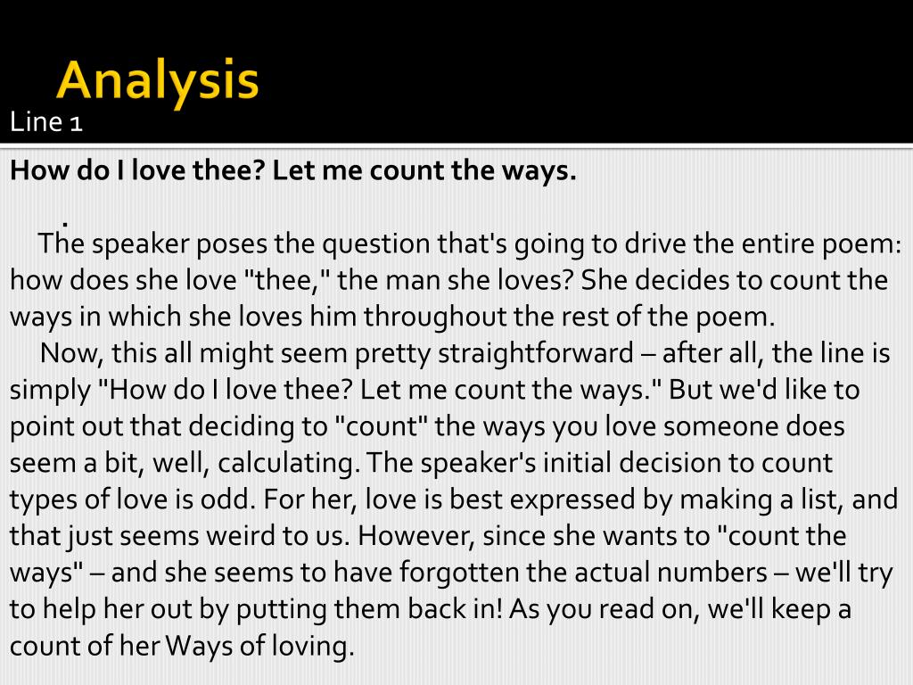 How I Love Thee Poem Analysis Anime Wallpaper Heaven