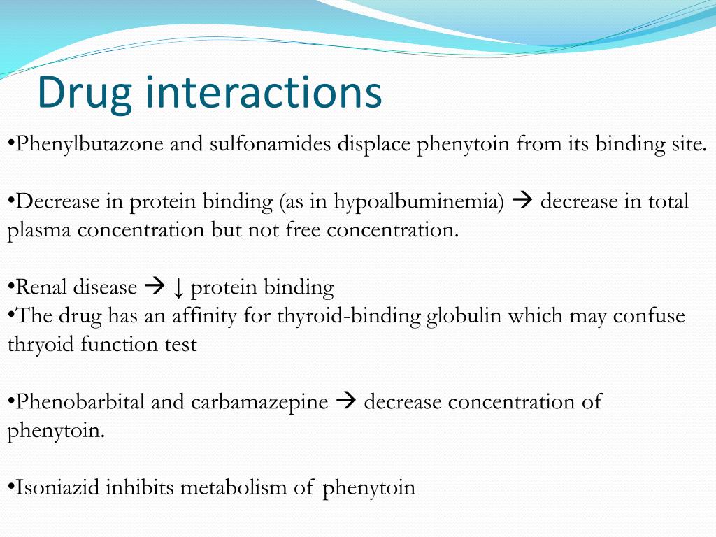 phenytoin side effects urine