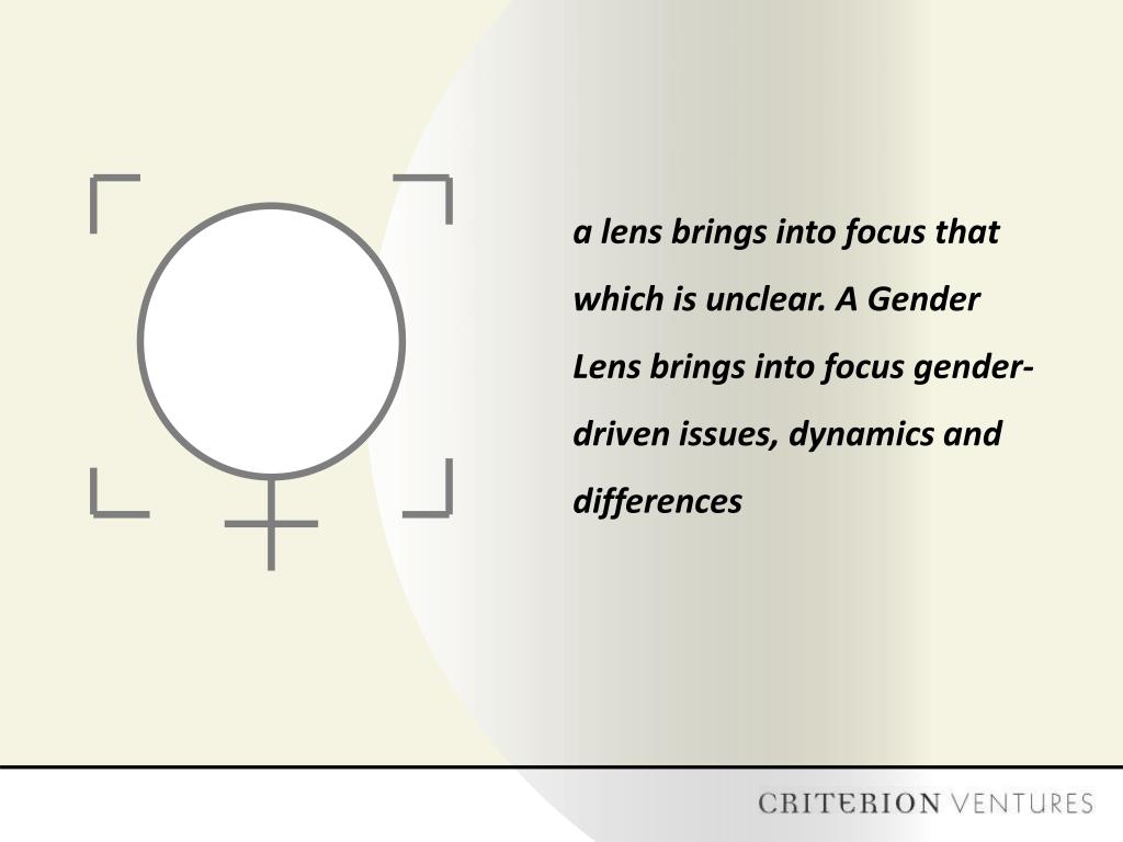 PPT - Women Effect Investments Initiative Bringing a Gender Lens to ...