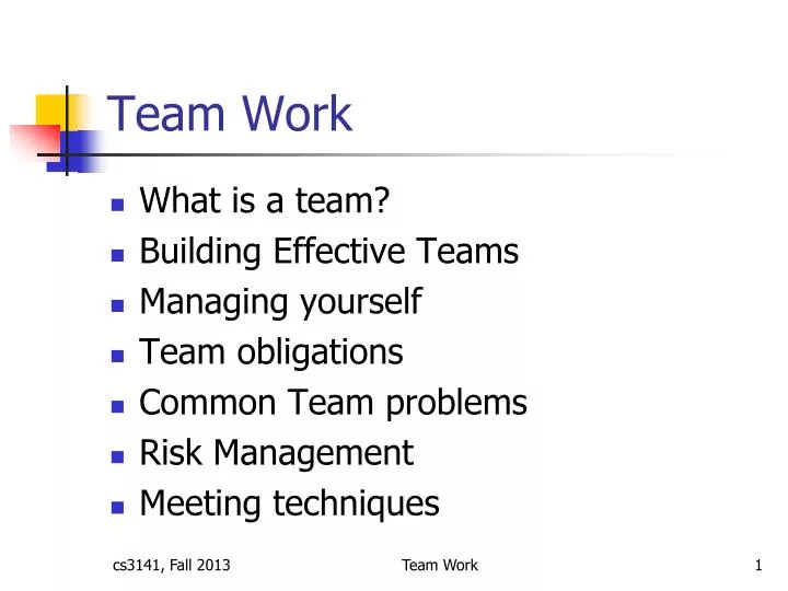 presentation ppt building powerpoint teams management effective managing