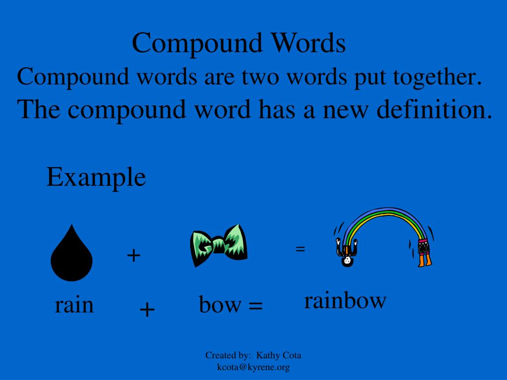 compound words presentation