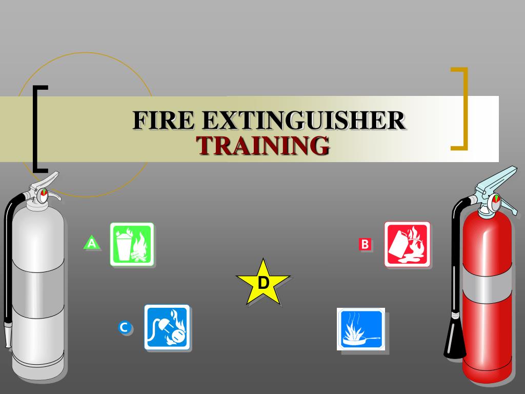types of fire extinguisher powerpoint presentation