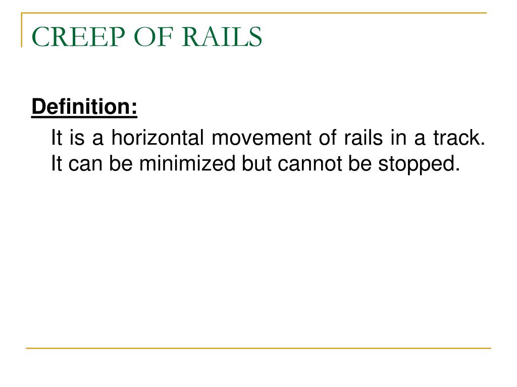PPT WEAR OF RAILS PowerPoint Presentation, free download ID3125583