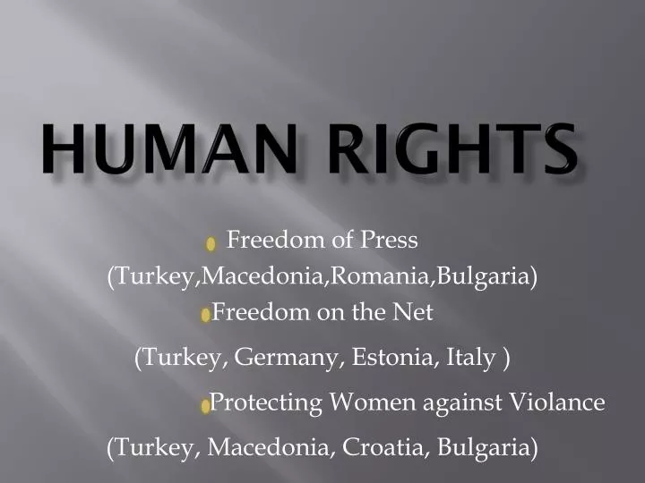 human rights ppt presentation powerpoint slideserve