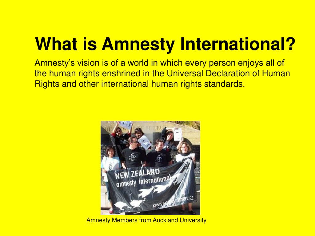 Ppt Amnesty International Powerpoint Presentation Free Download Id3126357 8414