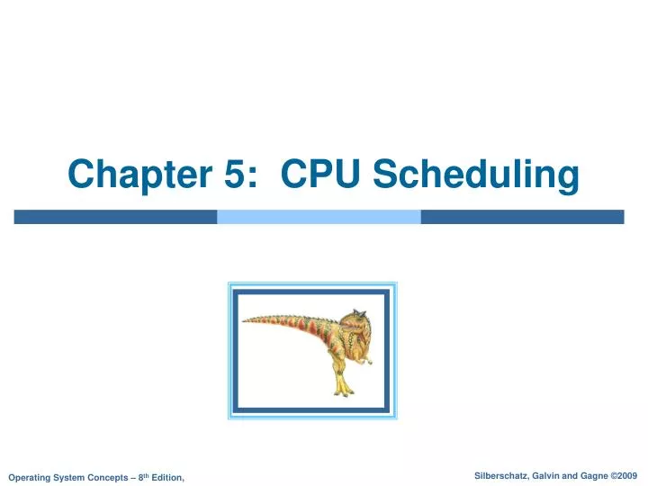 chapter 5 cpu scheduling n.