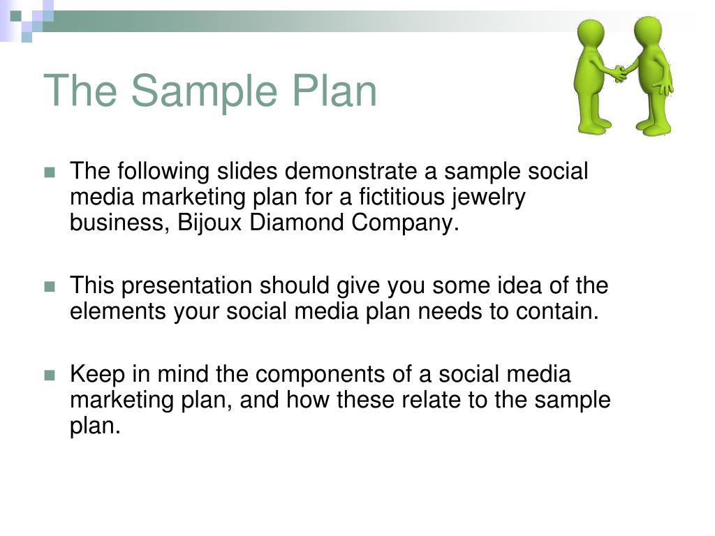 ppt creating a social media marketing plan powerpoint diamond business plan