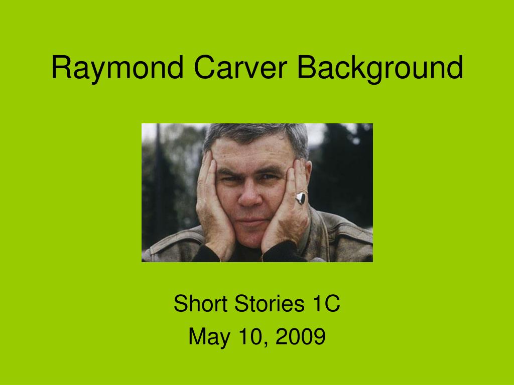 raymond carver neighbors short story
