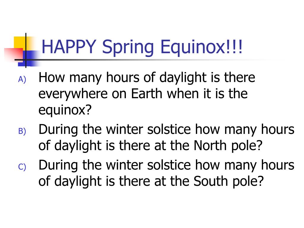 PPT HAPPY Spring Equinox!!! PowerPoint Presentation, free download