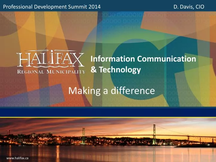 professional development summit 2014 d davis cio n.