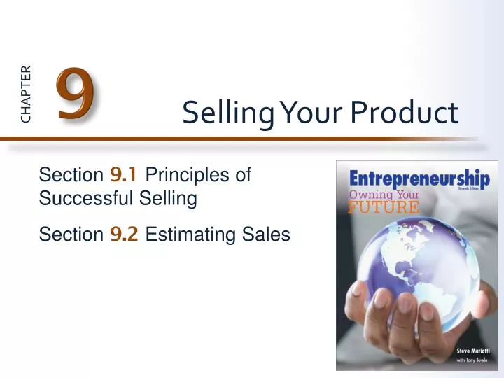 selling your product n.